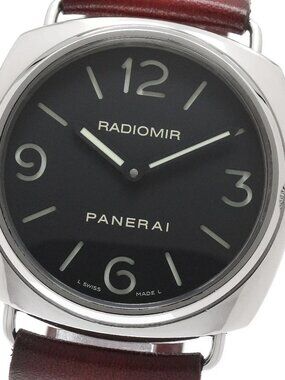 PANERAI Radiomir base PAM00210 black Dial Hand Winding Men's Watch_952783